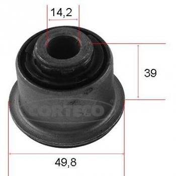 CORTECO Brazo Oscilante con Silentblock 80005179, Suspensión de alta calidad, fabricado en materiales duraderos, diseñado para un ajuste preciso y rendimiento óptimo en vehículos