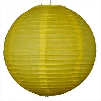 '1 X 12 amarillas, redondas - Farolillo con alambre verrippung