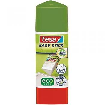 Tesa Easy Stick EcoLogo, pegamento en barra triangular, 12 g, sin disolventes, 100% reciclado