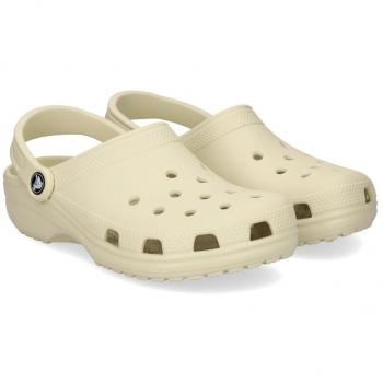 Crocs Women's Classic Clog Sandals (Bone) - White - Size: M7/W8