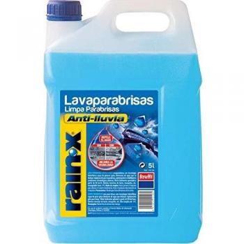 Rain-X 14126 Lavaparabrisas anti-lluvia protección -5°C, Fabricado en España, Repelente lluvia, Parabrisas, 5 litros