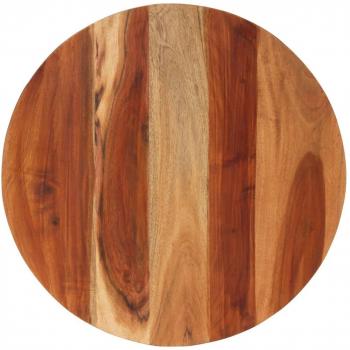 Solid Sheesham Wood Round Table Top 15-16 mm 60 cm