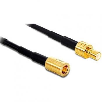 Cable de Antena RF Delock 88648, Conector SMB Macho a SMB Hembra, 3 metros, RG-174