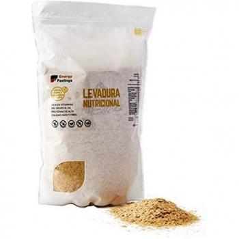 Energy Feelings | Levadura Nutricional en Copos con Vitamina B, Vegana, Sin Gluten, Sin Azúcar Añadido | 1kg