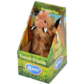 DUVO 7571441 Juguete Perro Forest Friends Freddie Fox, Pequeño, 16 x 8 cm