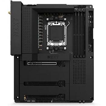 Placa Base ATX NZXT N7 B650E Negra - Socket AM5, Chipset AMD B650, Soporta DDR5 y Wi-Fi 6E