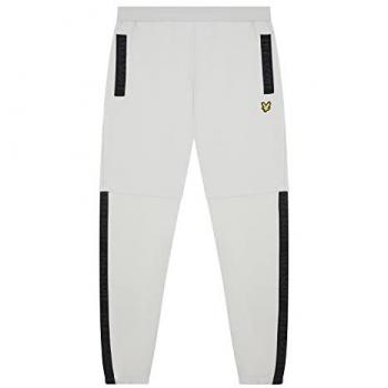 Lyle & Scott Men's Pocket Branded Joggers in Pebble Grey Marl