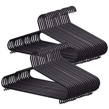 KEPLIN Hangers Perchas, Negro,
