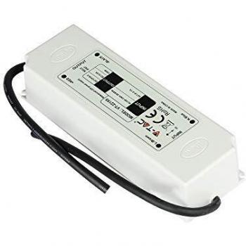 Fuente de Alimentación LED Plástica Slim 150W 12V 12.5A IP67 con Filtro EMI y Garantía de 5 Años