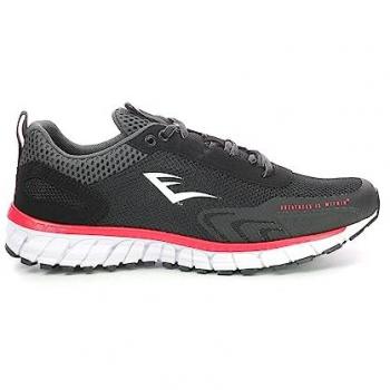 Zapatilla Everlast Burpee para hombre, color Negro-Rojo, talla 44 EU