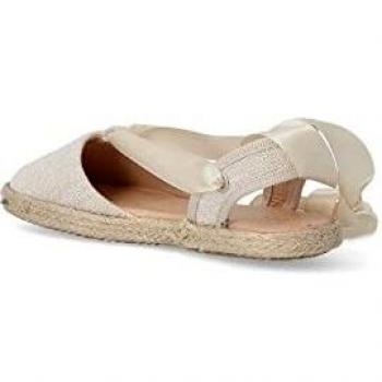 PEKES Sandalia Alpargata Yute niña PEK P1069 Beige - 30, Beige