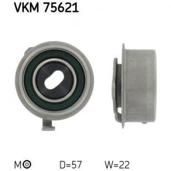 SKF Polea tensora correa dentada VKM 75621