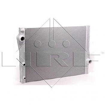 Radiador de refrigeración del motor NRF 58467 para BMW X5 y X6, con aletas de enfriamiento de aluminio