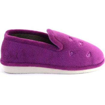 Zapatillas de casa de mujer malva VARIOS 0585