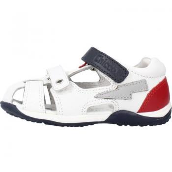 Sandalias Niño Chicco Modelo Galileo Blancas