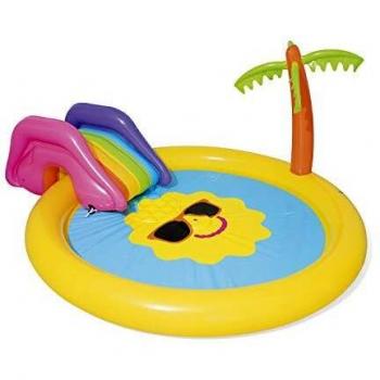 Piscina Hinchable Infantil Isla del Sol Play Pool 2.37m x 2.01m x 1.04m