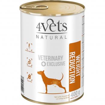 4Vets Natural Weight Reduction Dietas Veterinarias - Comida húmeda para perros