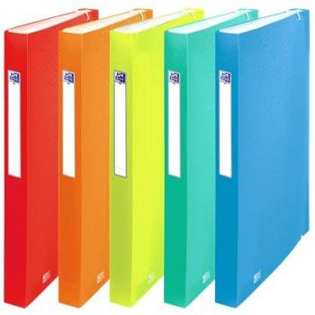 Carpeta Clasificadora Oxford Urban A4 (10 Unidades, 8 Compartimentos, Plástico, Colores Variados)