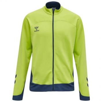 Chaqueta Hummel Lead Poly con cierre de cremallera, fabricada en poliéster, diseño ligero y transpirable, ideal para actividades deportivas y uso diario
