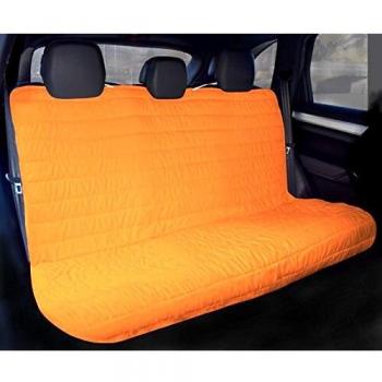 Elegant Funda de doble cara para asiento del coche naranja/amarillo