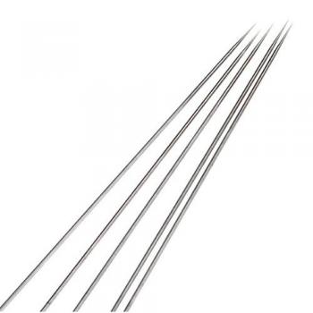 5pcs Agujas De Recambio Para Pistola Aerógrafo Acero Inoxidable 0,2 mm