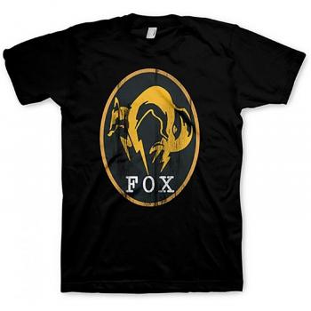 LEV CAMISETA METAL GEAR SOLID 5 NEGRA FOX L