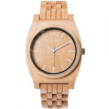 AB AETERNORoute White Maple Wood Swiss Quartz Hypoallergenic Unisex Watch