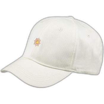 Barts Comfortable Embroidered Men's Cotton Baseball Cap - White - One Size