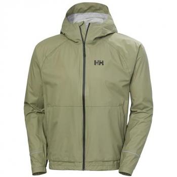Helly Hansen Fast Light 3D Lightweight Hooded Jacket - Green - XXL
