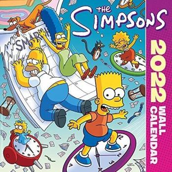 Danilo Calendario Simpsons 2022 - Calendario 2022 pared, Calendario 12 meses, Calendario anual, Producto con licencia oficial: Original Danilo-Kalender