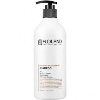 Ottie - Floland Premium Silk Keratin Shampoo Jumbo 530ml