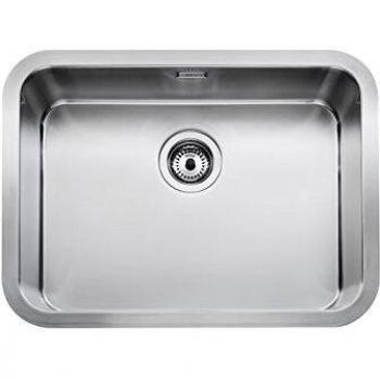 Roca A870A10550 - Fregadero de 1 cubeta de acero inoxidable, 61x46x18cm