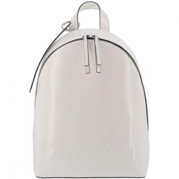 Mochilas Mujer, Color Blanco, Marca CALVIN KLEIN, Modelo Mochilas Mujer CALVIN KLEIN Edged Backpack Blanco
