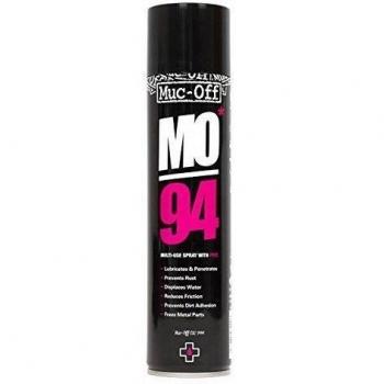 Muc-Off Spray Lubricante Multiusos MO-94 para Bicicletas, Motos y Coches 400 ml