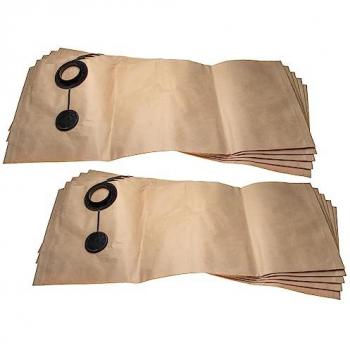 Bolsa filtrante Vhbw 10x compatible con WAP Alto SQ 550-11, SQ 490-31, SQ 450-31 - papel, dimensiones 29,7 cm x 99,6 cm, color arena