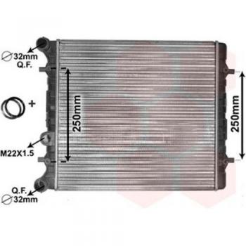 Van Wezel 58002152 Radiador, refrigeración del Motor