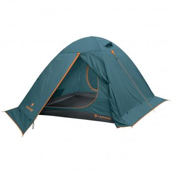Tienda de campaña Ferrino Kalahari 3 azul, capacidad para 3 personas, diseño ligero y compacto, estructura resistente a condiciones climáticas adversas, fácil montaje, tela impermeable y transpirable