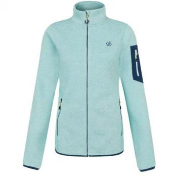 Dare2b Women's Torrek Thermal Full Zip Fleece Jacket - Mint Green, Size 6