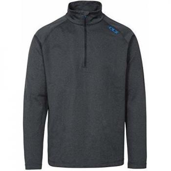 Trespass Hombre Jozef Polar - Negro, Large