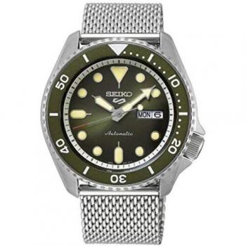 Seiko Men's Analogue Automatic Watch with Stainless Steel Strap SRPD75K1