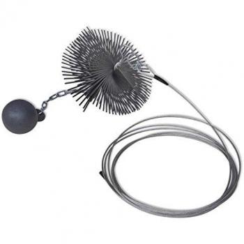 vidaXL Round Chimney Cleaning Brush Dia. 20 cm