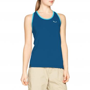 SALEWA agner Climb 2 Dry W Reservorio Camisetas, Mujer, AGNER Climb 2 Dry W Tank, Poseidon/3560
