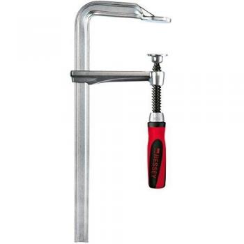 Bessey GZ50-12-2K - Tornillo de apriete todo acero con mango bicomponente