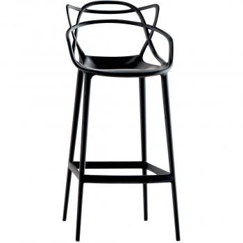 Kartell Masters Stool Taburete, Negro, 49x109x112 cm