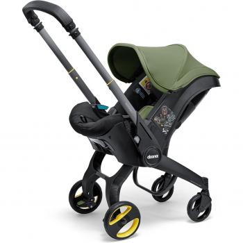 Doona - Cochecito de bebé 2 en 1 (silla de seguridad y de paseo) con normativa i-Size R129