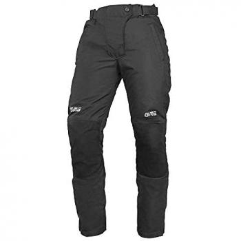 Pantalones de Moto para Mujer GMS Starter Negros con chaqueta textil de motocicleta GMS Starter Negra (3XL)