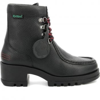 Botas de Mujer KICKERS Halabi 8 Negros de Cuero