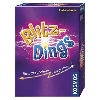 KOSMOS Blitzdings - Juego de cartas rápido para 3-6 jugadores, ideal para fiestas y familias, a partir de 10 años, hecho en Alemania