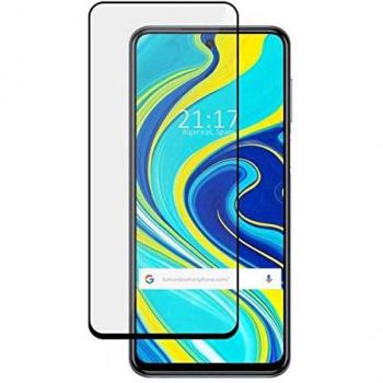 Protector de Cristal Templado 5D Completo Full Glue Negro para Xiaomi Redmi Note 9S