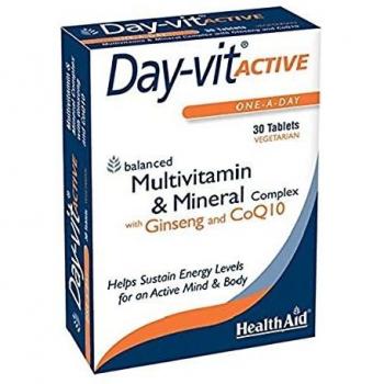 HealthAid Day-vit ACTIVE - 30 Vegetarian Tablets